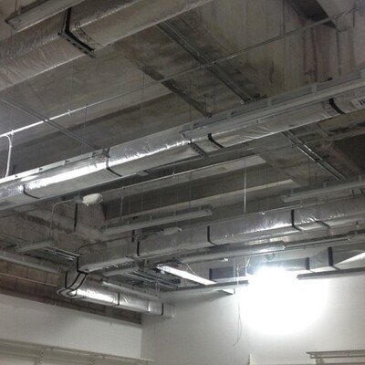 Ductería de aire acondicionado