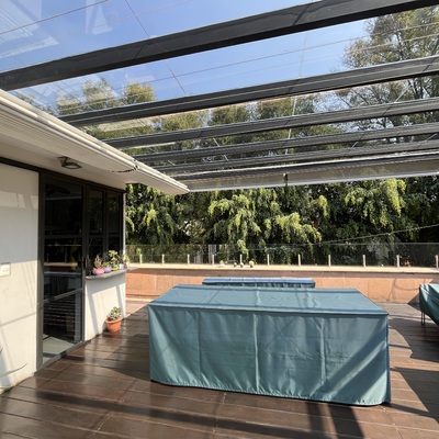 Domo de cristal templado