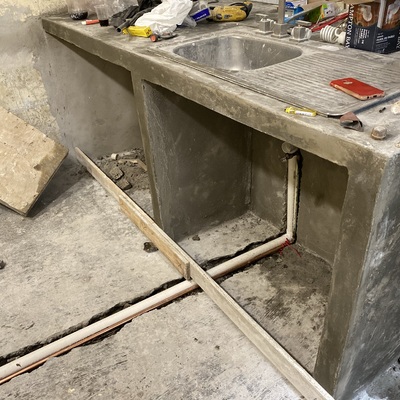 CONSTRUCCIÓN COCINA LUP