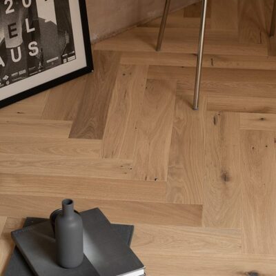 Duela en diseño Herringbone