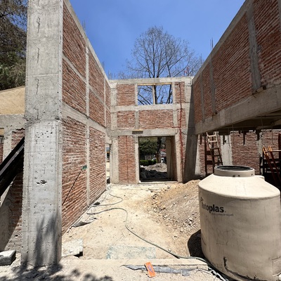 Obra negra – muros y estructura