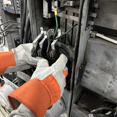 Instalación de interruptor para tienda departamental