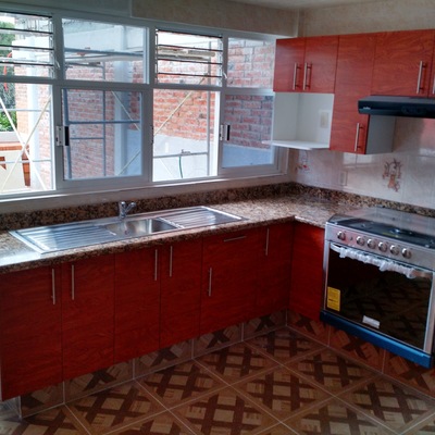 COCINA EN GRANITO GRISSAL Y MDF
