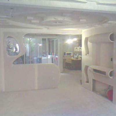 Tablaroca decorativa