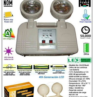 lampara de emergencia