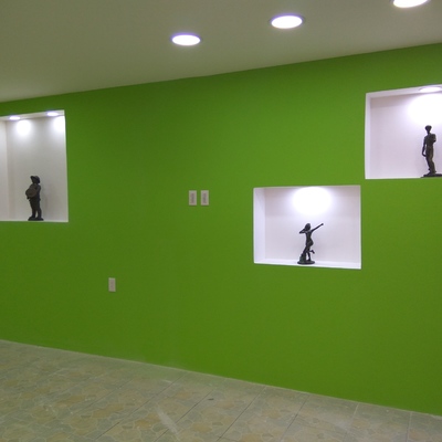 Diseño en pared de tablaroca