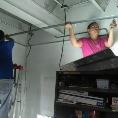 Remodelación de oficina.
