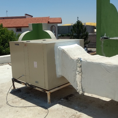 Instalación de aire lavado