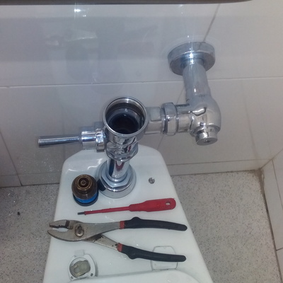 Fluxometro manija wc