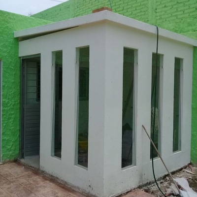 Ampliación en patio
