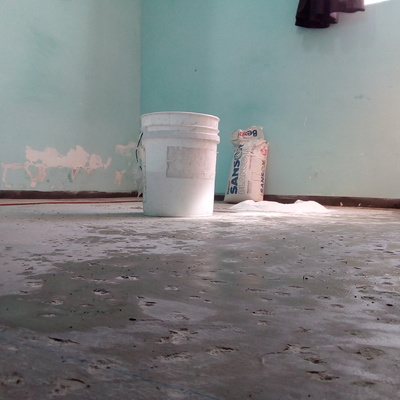 Antes del piso