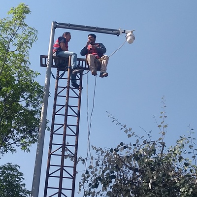 Instalación de camaras