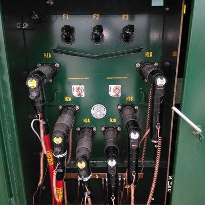 Transformador pedestal