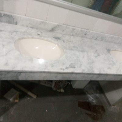 CUBIERTA DE BAÑO MARMOL VENECIANO