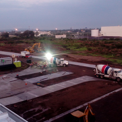 Construccion de nave industrial