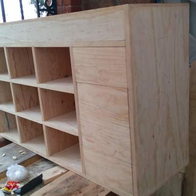 Zapatera con cajones