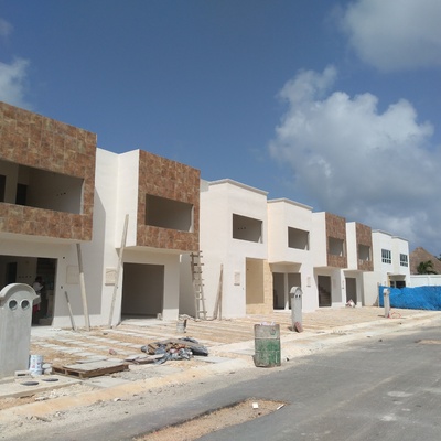 Construcción de. Departamentos en seigrandes playa del Carmen