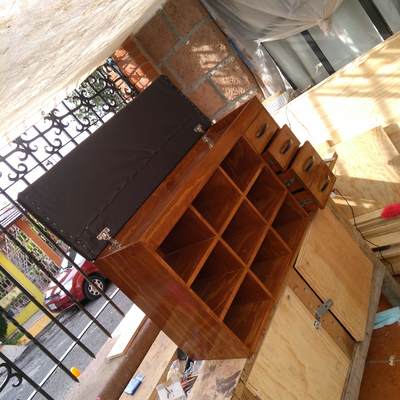 Zapatera con cajones