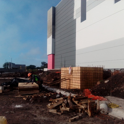 Construccion de nave industrial