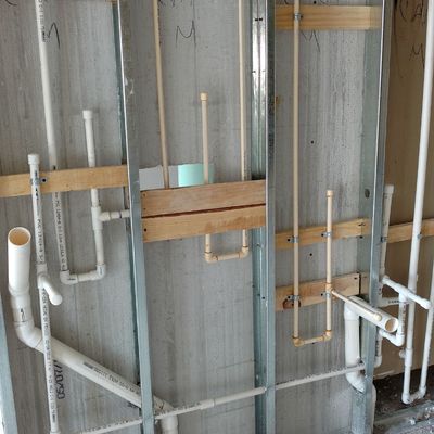 Instalación hidráulica para departamento