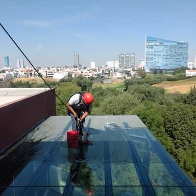 Limpieza de cristales
