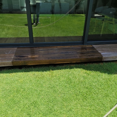 Mantenimiento de madera de exterior
