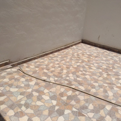 Patio con lozeta