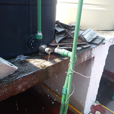 Ruptura de llave de paso