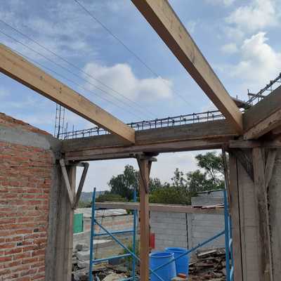 Instalación de vigas