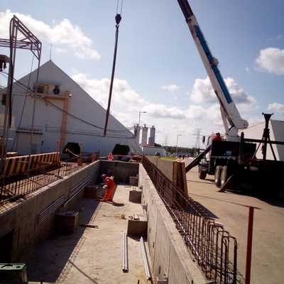 Estructura metálica pesada