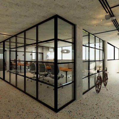 Diseño y Render para co-working construccion 2023