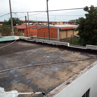 Limpieza y preparación de losa