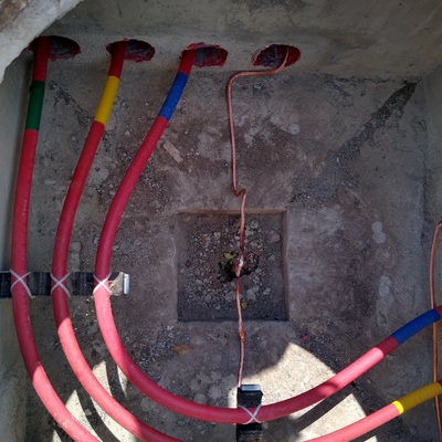 Instalación de cable xlp