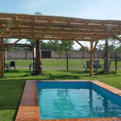 Pergolado alberca