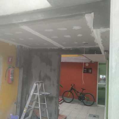 Plafón y muro