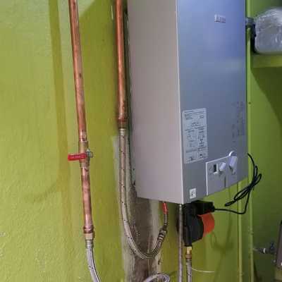 Instalacion de boiler marca bosch