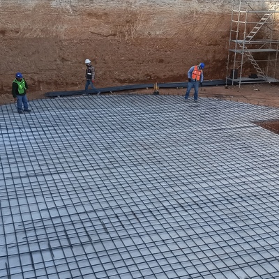 Detalle de armado de acero