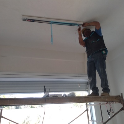 Colocación de lámparas
