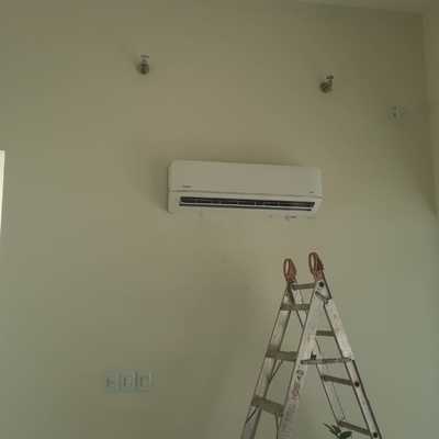Instalacion mini split de 24000 btu/h