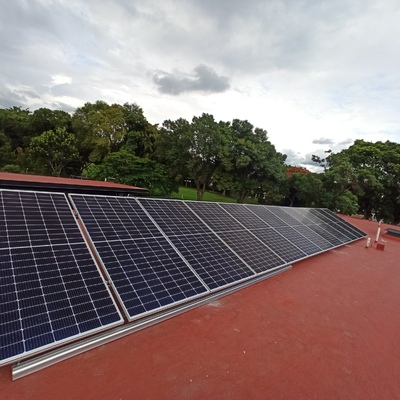 Instalación 12 de 540 Watss módulo en Lomas de Cocoyoc