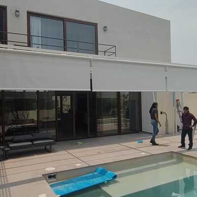 Toldo Vertical o Persiana para exterior