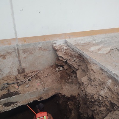 TRABAJOS PARA ESTABILIZACIÓN DE CIMENTACIÓN NAVE INDUSTRIAL