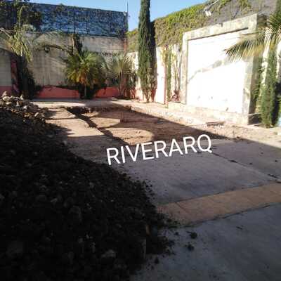 Excabación para alberca