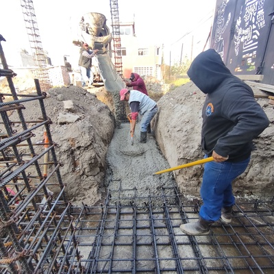 COLADO DE CIMENTACION