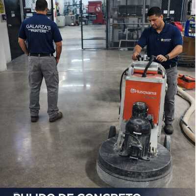 Pulido de concreto para pisos industriales