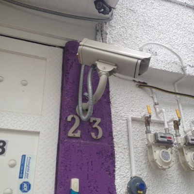 Camara con proteccion antibandalica tipo Bullet