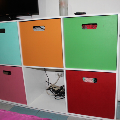 Organizador para cuarto de adolescente