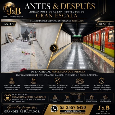 Servicios especiales en el metro de la Ciudad de México