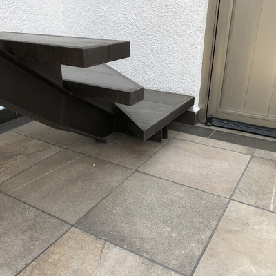 escalera de servicio