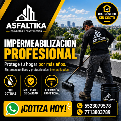 Impermeabiliza y protege tu casa.
